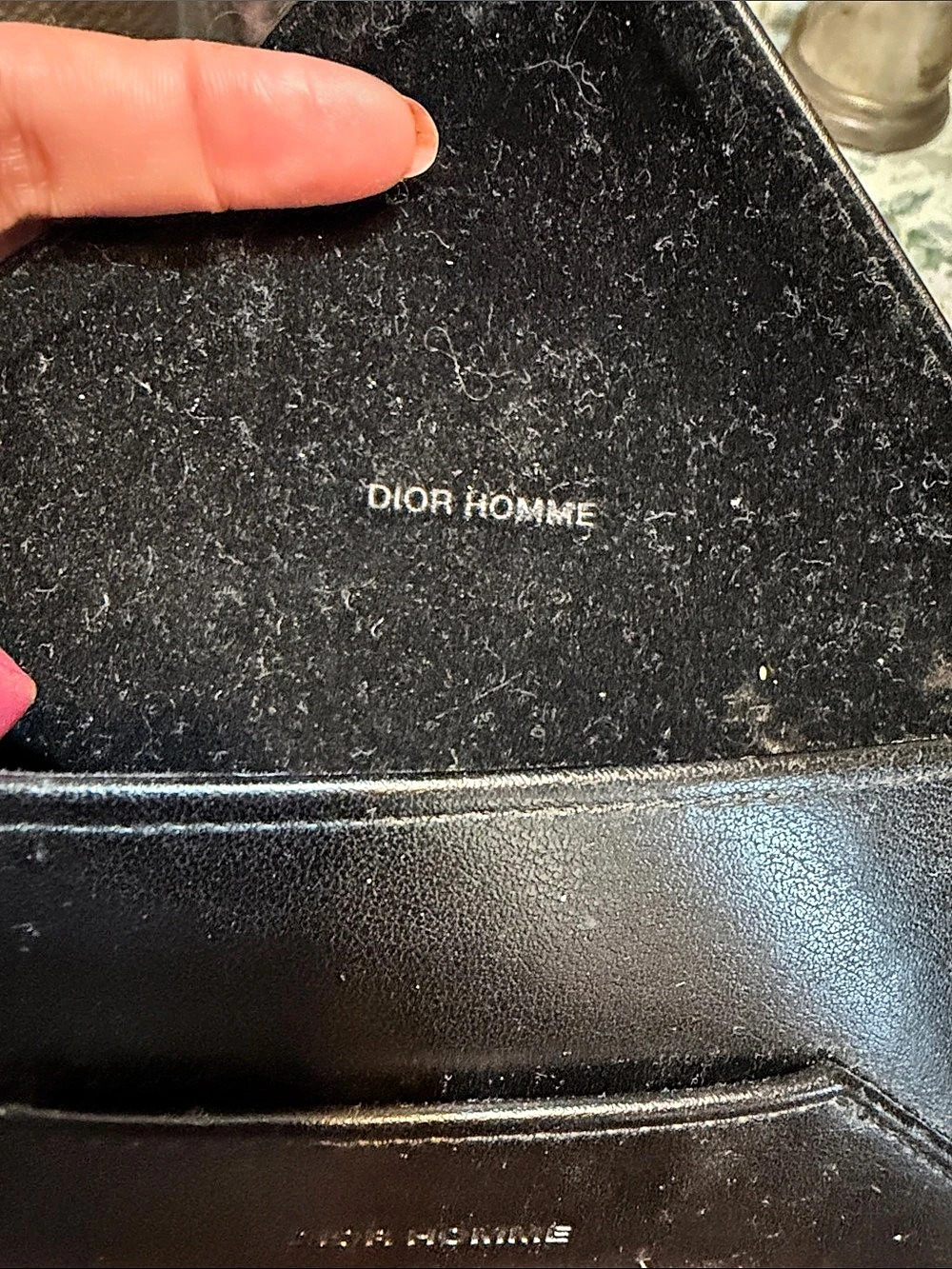 Dior Homme Belts Black